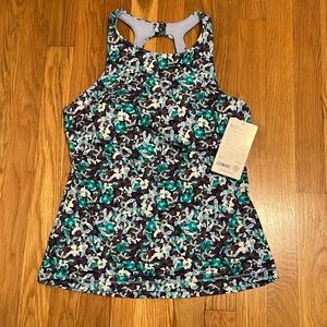 Athleta Floral Maldives Tankini 36B/C